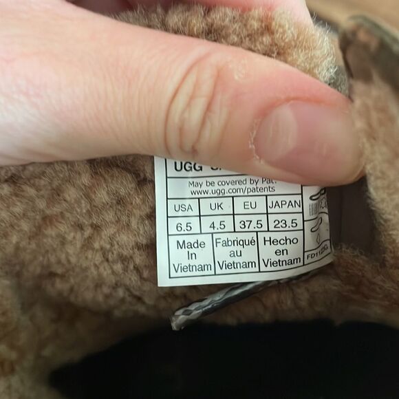 UGG Ashton Addie Boots Dark Earth USA Women Size 6.5/UK 4.5/EU 37.5 - Picture 11 of 13